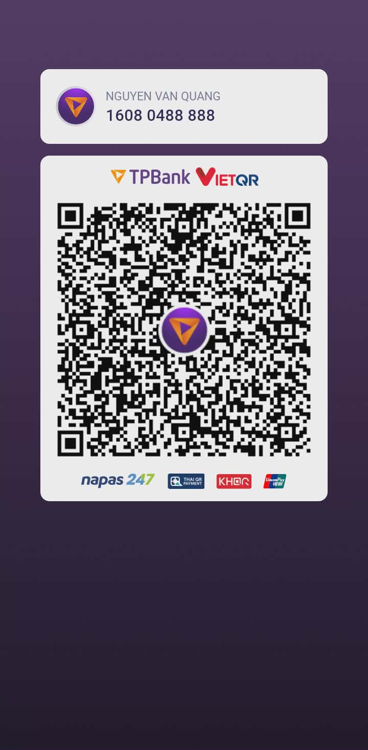 Mã QR chuyển khoản TP Bank
